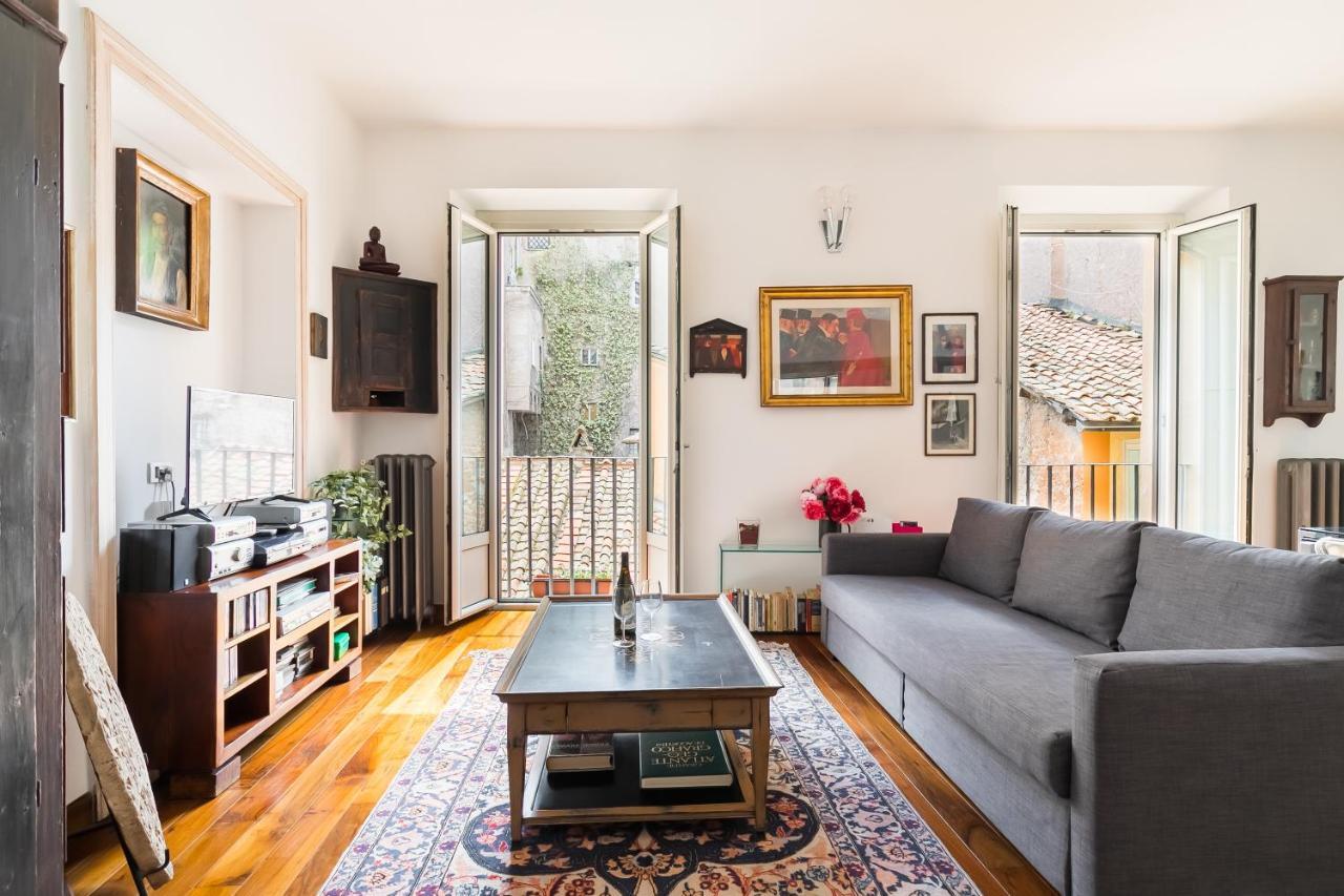 Ferienwohnung R.C. Cappellari Charming Campo De Fiori Rom Exterior foto